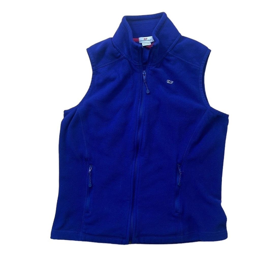 Vineyard Vines Royal Blue Fleece Vest